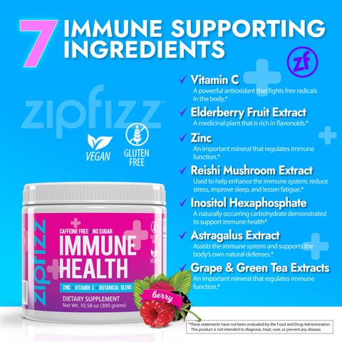 Zipfizz Immune Health - Berry Flavor