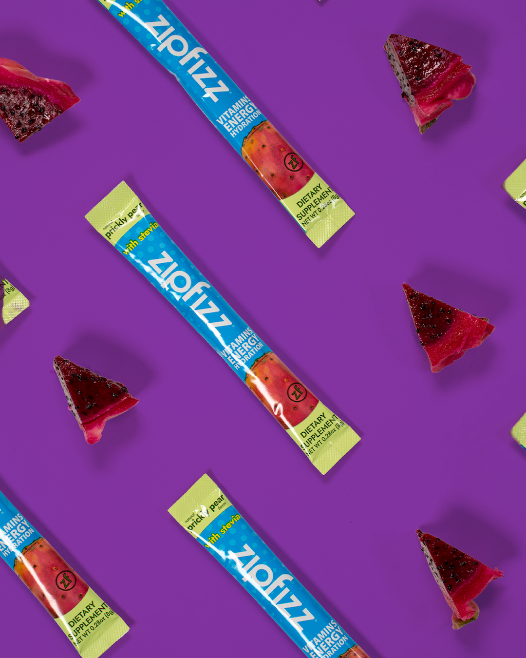 Zipfizz vitamin energy drink mix packets.