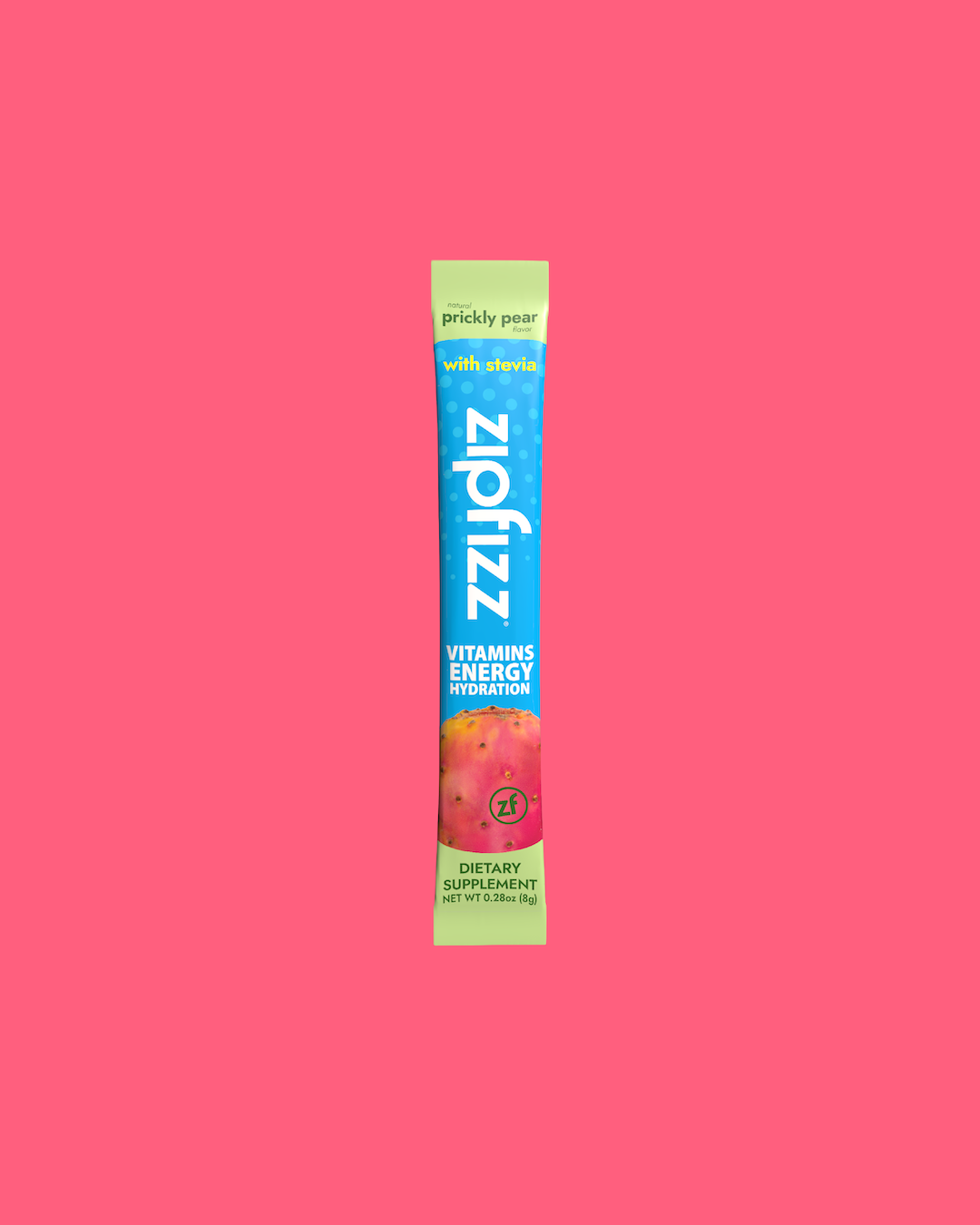 Zipfizz dietary supplement stick pack.