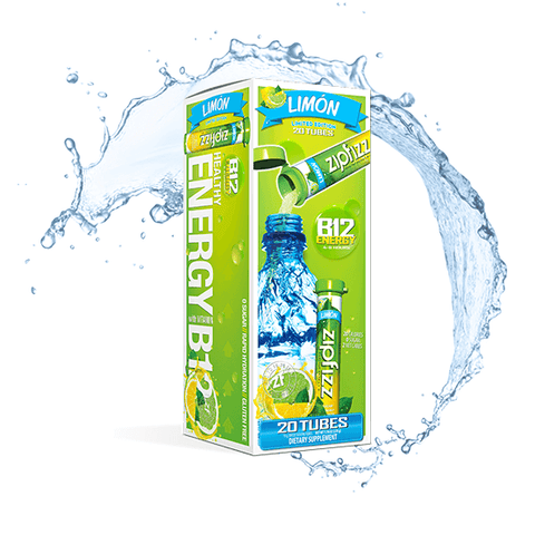 Zipfizz Limon B12 Energy Powder Sugar Free