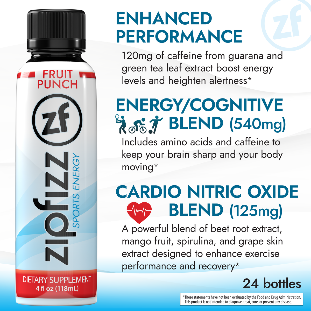 Zipfizz Sports Energy Shot - Fruit Punch – Zipfizz Corp