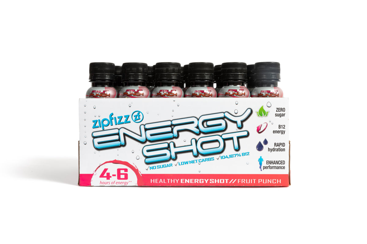 Zipfizz Energy Shot - Fruit Punch – Zipfizz Corp