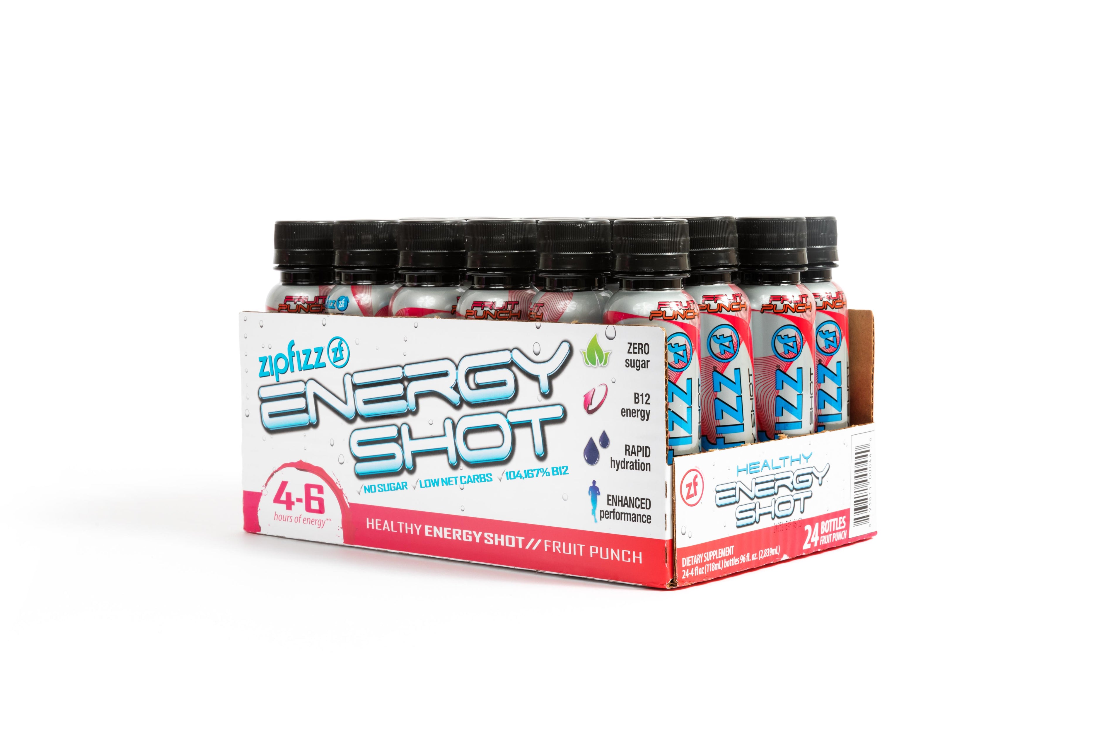 Zipfizz Energy Shot Fruit Punch Zipfizz Corp