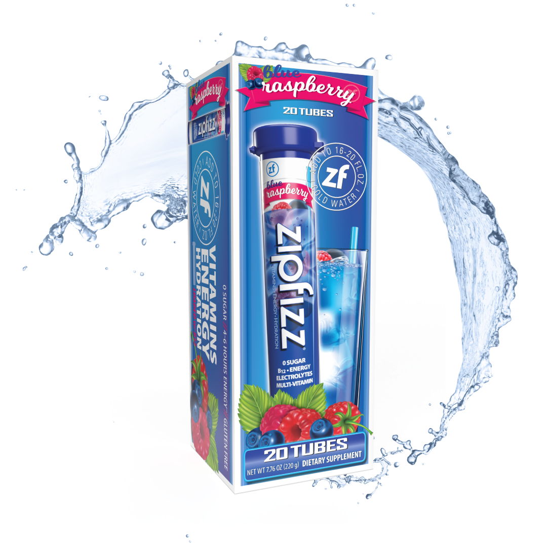 Zipfizz Energy Powders Zipfizz Corp BlueRasp 